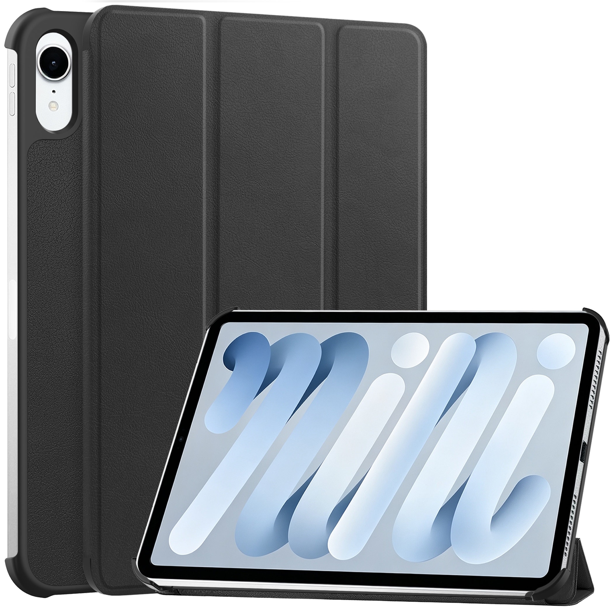 WakeUP Tablet H&uuml;lle f&uuml;r Apple iPad Mini 2026 Smart Cover Standfunktion Tasche 