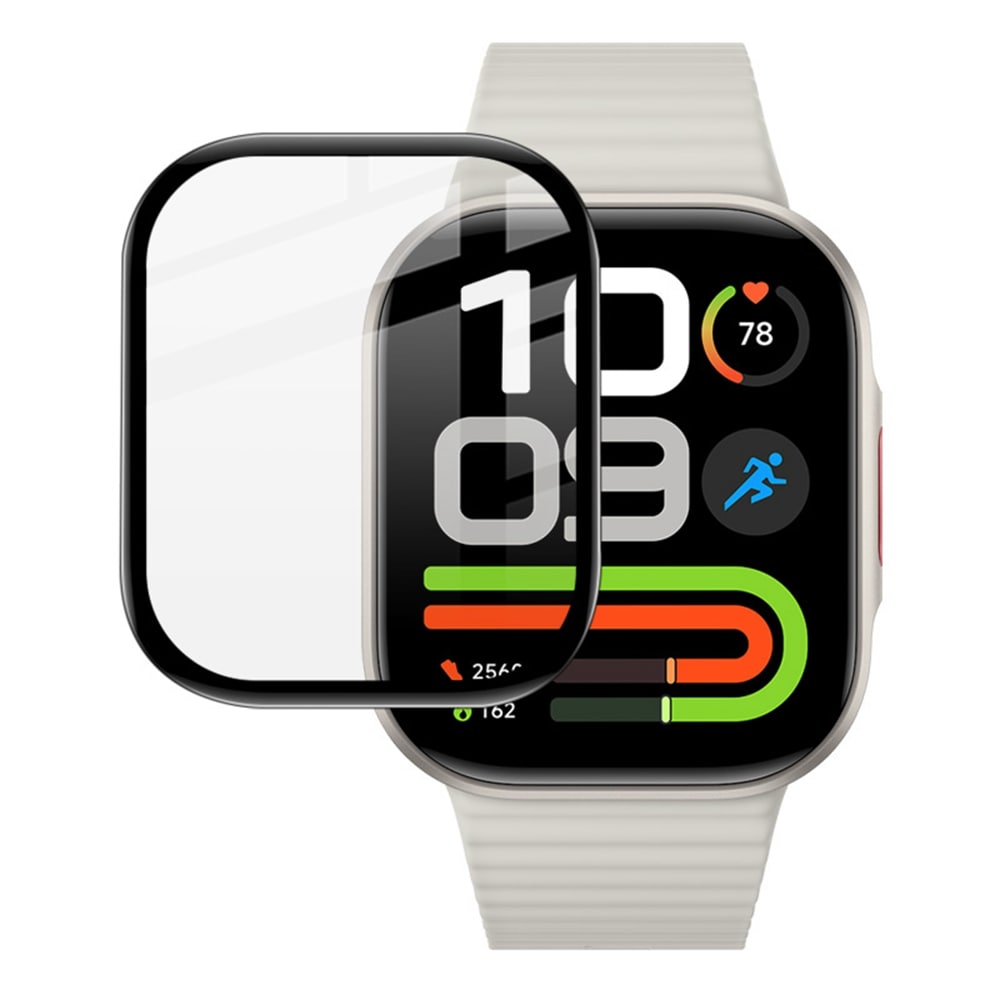 Schutzfolie PMMA Xiaomi Redmi Watch 6 Lite 3D Full Cover HD kratzfest Display 