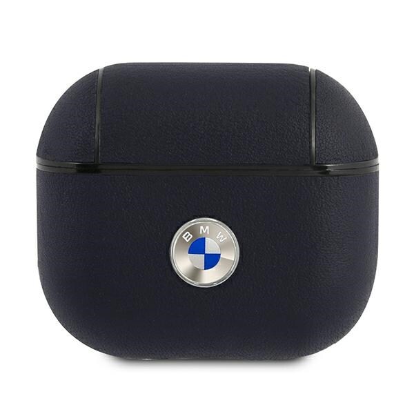 BMW Apple AirPods 3 Cover Navy Blau Genuine Collection Leder Schutzh&uuml;lle Case 