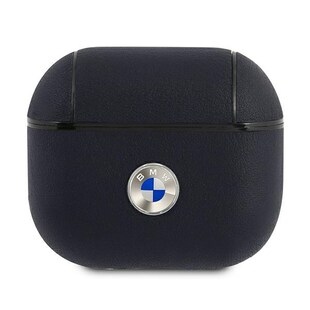 BMW Apple AirPods 3 Cover Navy Blau Genuine Collection Leder Schutzhülle Case 