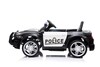 Kinderfahrzeug Elektro Auto Kinder Auto Polizei Design 12V 2x35W 2,4Ghz USB  MP3 Sirene