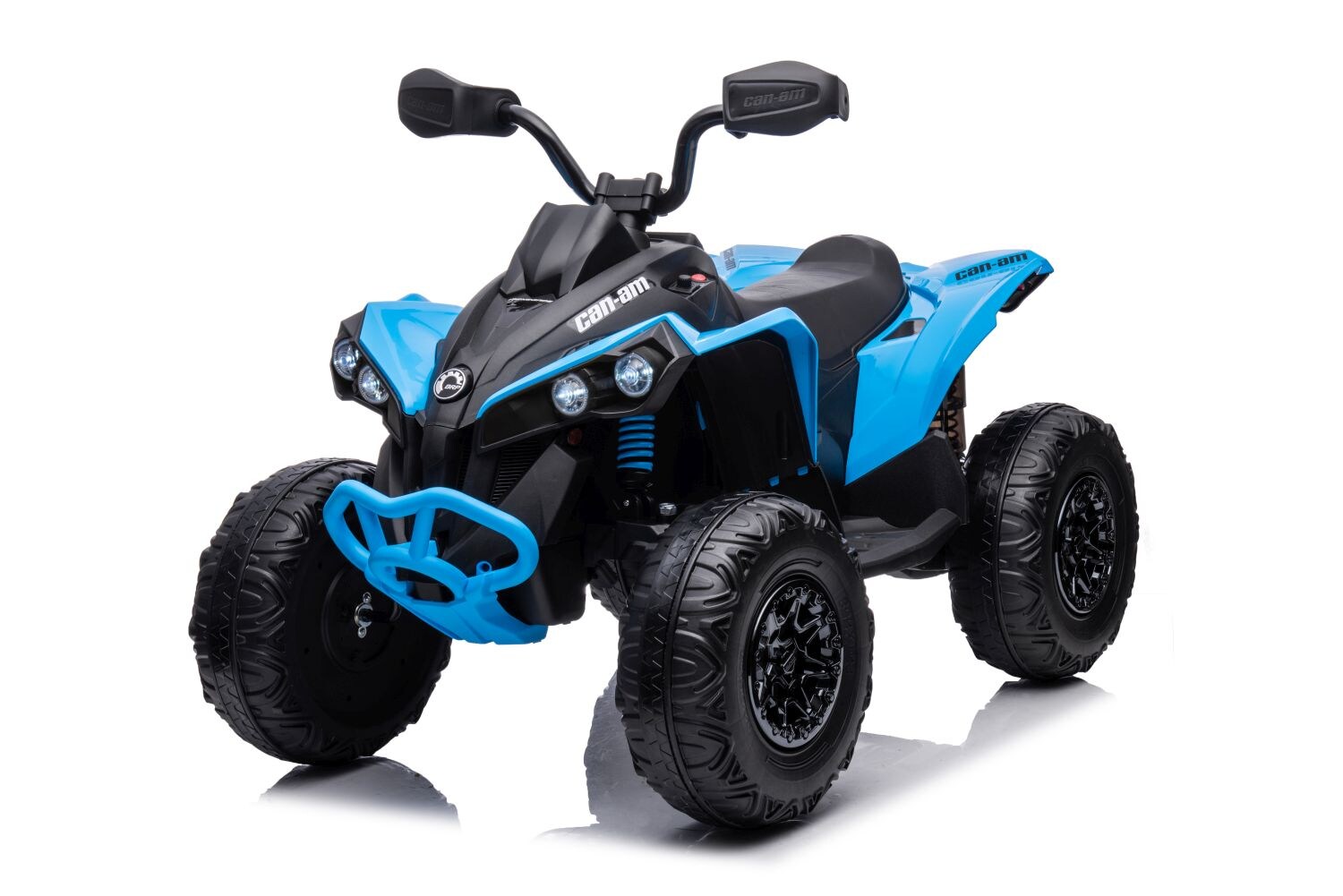 CAN AM Kinder Elektroquad MP3 Offroad ATV Quad Blau 2x45W 12V 