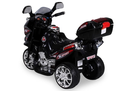 Kindermotorrad C051, Kinder-Elektro-Motorrad mit 12-Watt-Motor,  LED-Scheinwerfer, 2-Gang-Getriebe (Schwarz) bei Marktkauf online bestellen