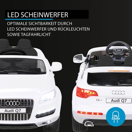Elektro Kinderauto 2 Sitzer Audi Q7 metallic lizenziert