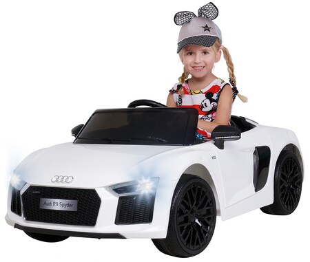 Kinder-Elektroauto Audi R8 4S Spyder Premium Lizenziert (Weiß) bei Marktkauf  online bestellen