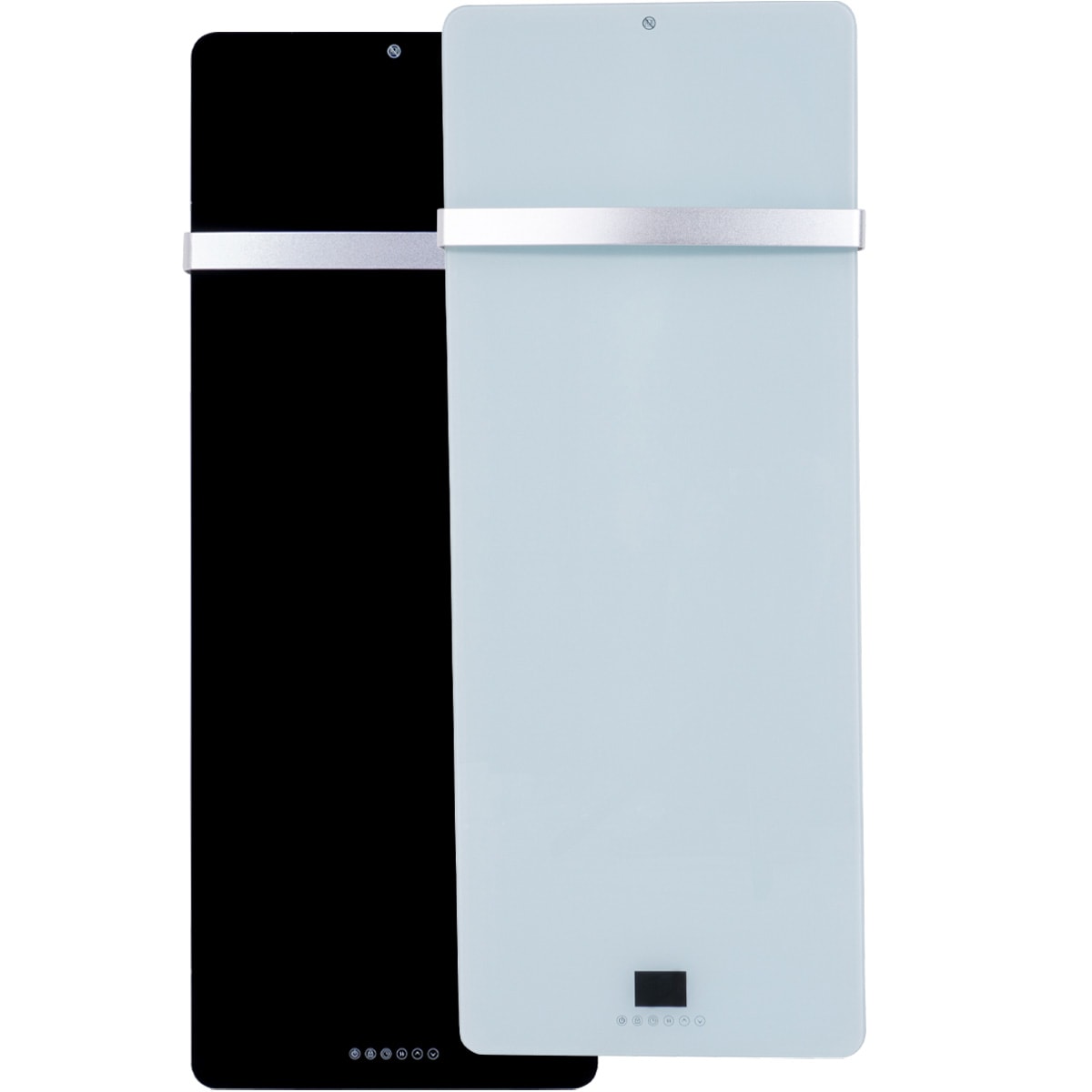 Heidenfeld Infrarot Handtuchheizk&ouml;rper, Handtuchheizung mit App-Steuerung, 10J Garantie, Smart-Home  (Wei&szlig;) 