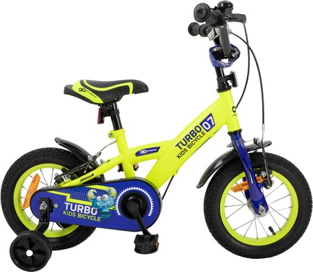 Actionbikes Kinderfahrrad Turbo 12 Zoll, Stützräder, V-Brake-Bremsen,  Lenker-/Kettenschutz, Klingel bei Marktkauf online bestellen