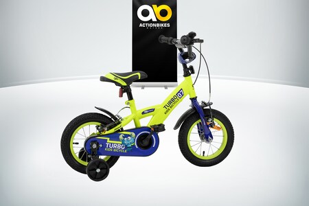 Actionbikes Kinderfahrrad Turbo 12 Zoll, Stützräder, V-Brake-Bremsen,  Lenker-/Kettenschutz, Klingel bei Marktkauf online bestellen