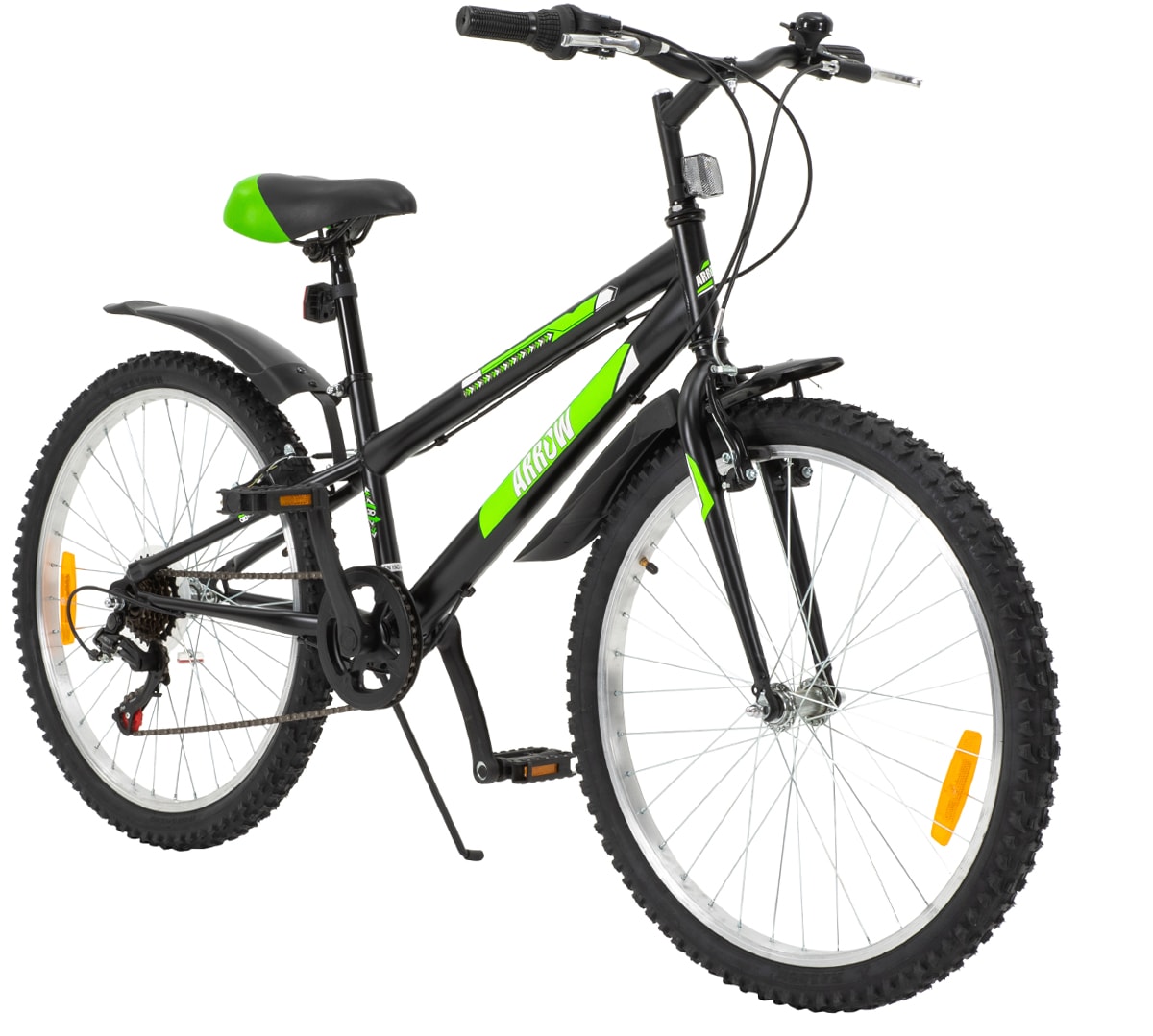 Actionbikes Kinderfahrrad Arrow 24 Zoll, Gangschaltung, V-Brake-Bremsen, verstellbar, Diamantrahmen 