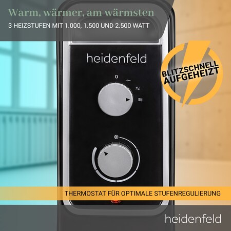 Ölradiator ÖR100: Heidenfeld Elektroheizung