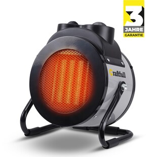Craftfull Keramik-Heizlüfter HL1000, 2000/3000 Watt, Überhitzungsschutz, Thermostat, Tragegriff (2000 Watt) 