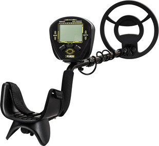 Craftfull Metalldetektor XPlorer Pro, Komplettset, Pinpoint-Modus, wasserdichte Spule, 30 cm Tiefe 