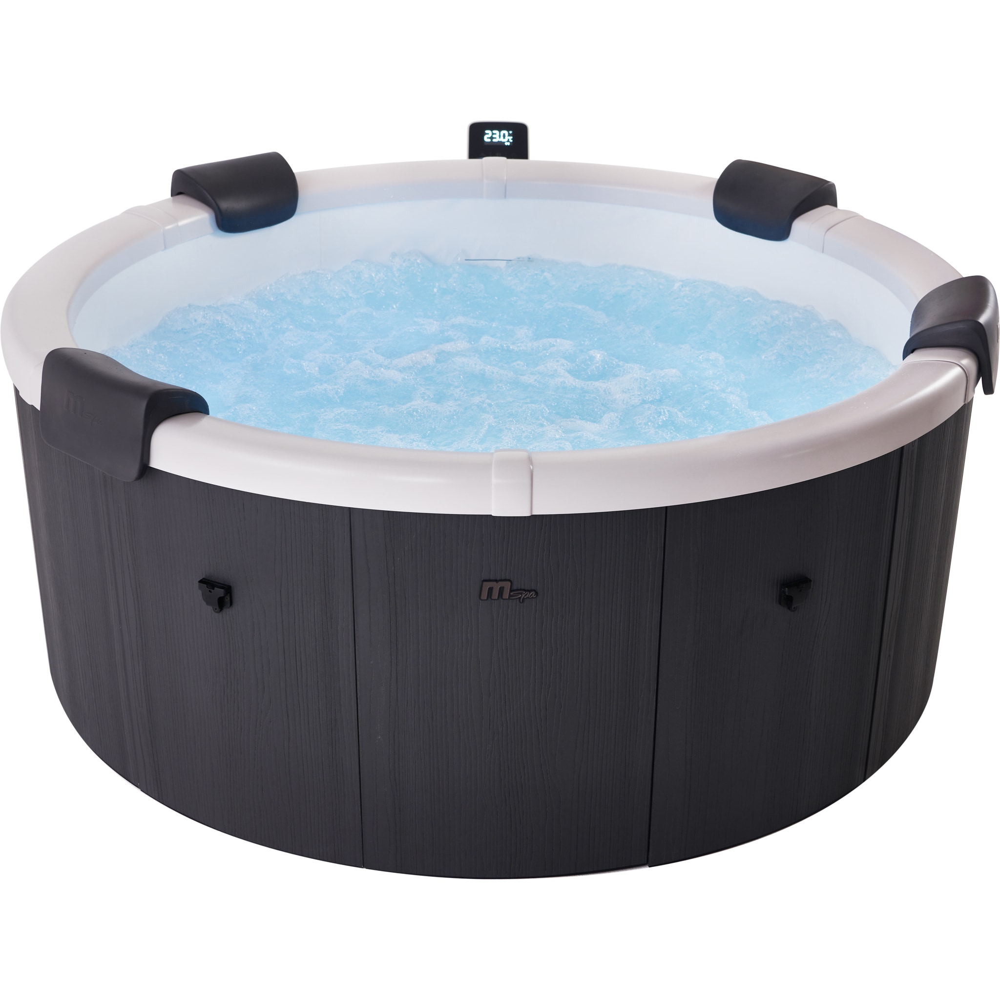 Miweba MSpa Whirlpool Frame Denver F-DE066W, 6 Personen, App-Steuerung, UVC+ Reinigung 