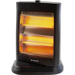 MESTIC Quarz Heizstrahler MQK-250 Camping Halogen Elektro Stand Heizung 900 W 