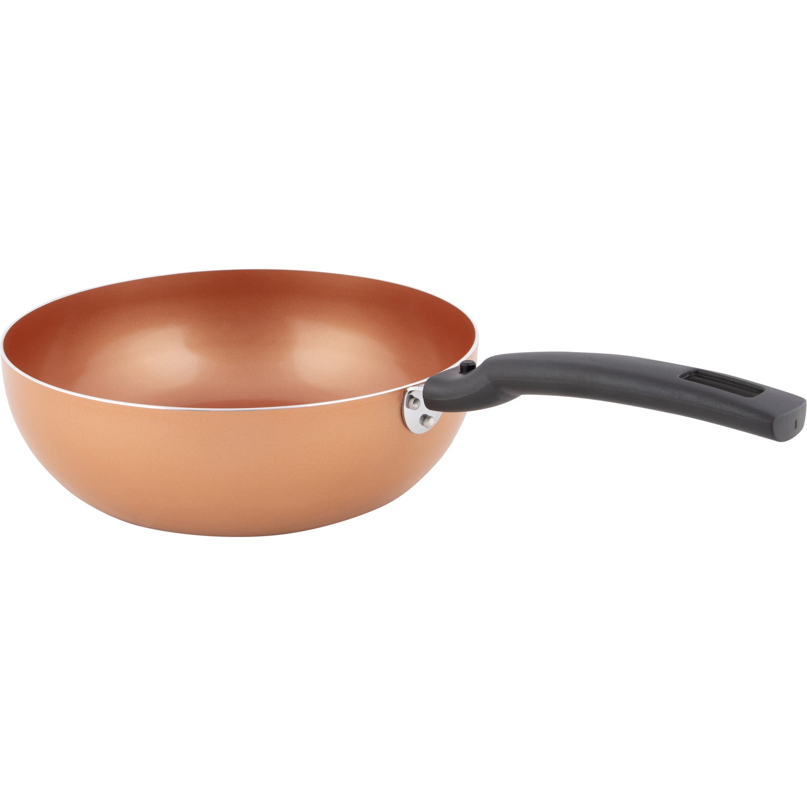 BO-CAMP Bratpfanne Keramik Beschichtung Tellefson Wok Pfanne Induktion Alu &Oslash;26cm 