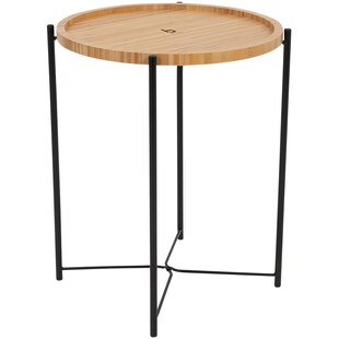 BO-CAMP Campingtisch Beistelltisch Carnaby L Tablett BBQ Klapptisch Bambus Holz 