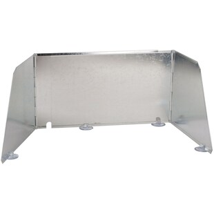BO-CAMP Gaskocher Windschutz Camping Kocher Outdoor Wind Schild Screen Faltbar 