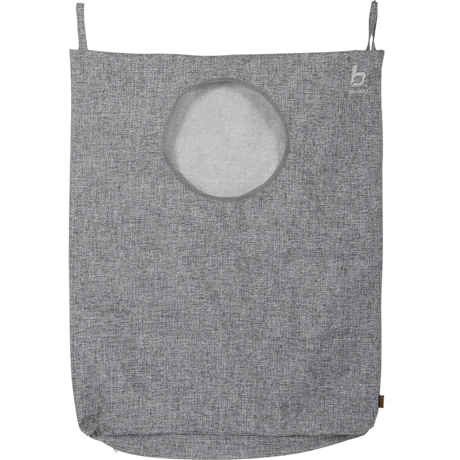 BO-CAMP Camping W&auml;schekorb Lanes W&auml;schesack Bad Tonne Truhe Faltbar Leinen Stoff 