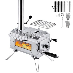 KINGCAMP Zelt Ofen Greenland S Outdoor Küche Mini Camping Herd Heizung Stahl 