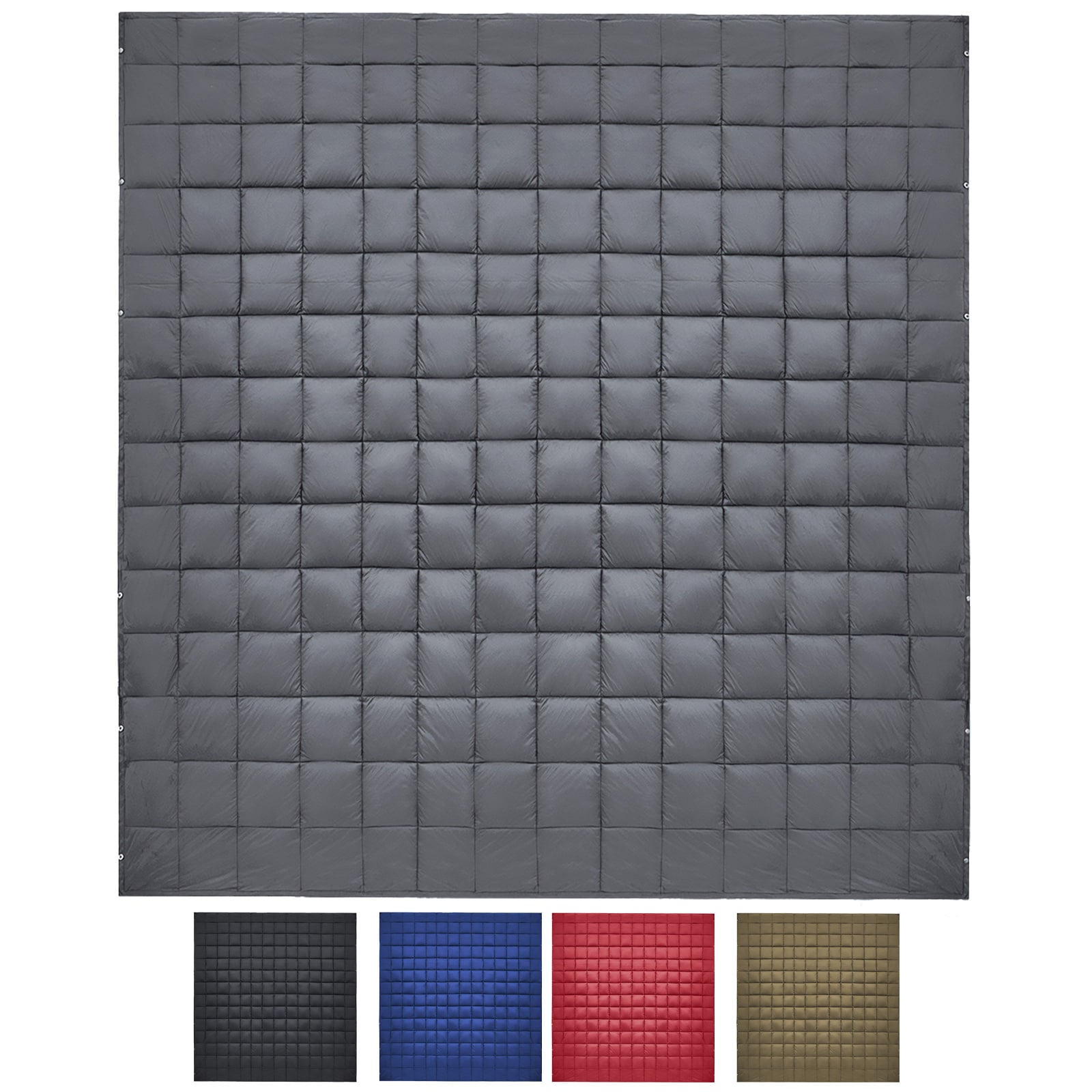 KINGCAMP Camping Decke Smart 1100 Picknick Strand Matte Park Decke Leicht Reise Farbe: Olive Green 