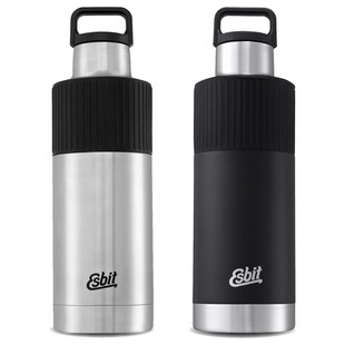ESBIT Isolierflasche Isolierkanne Sculptor Trinkflasche Thermo Flasche Kanne 1L Farbe: Edelstahl 