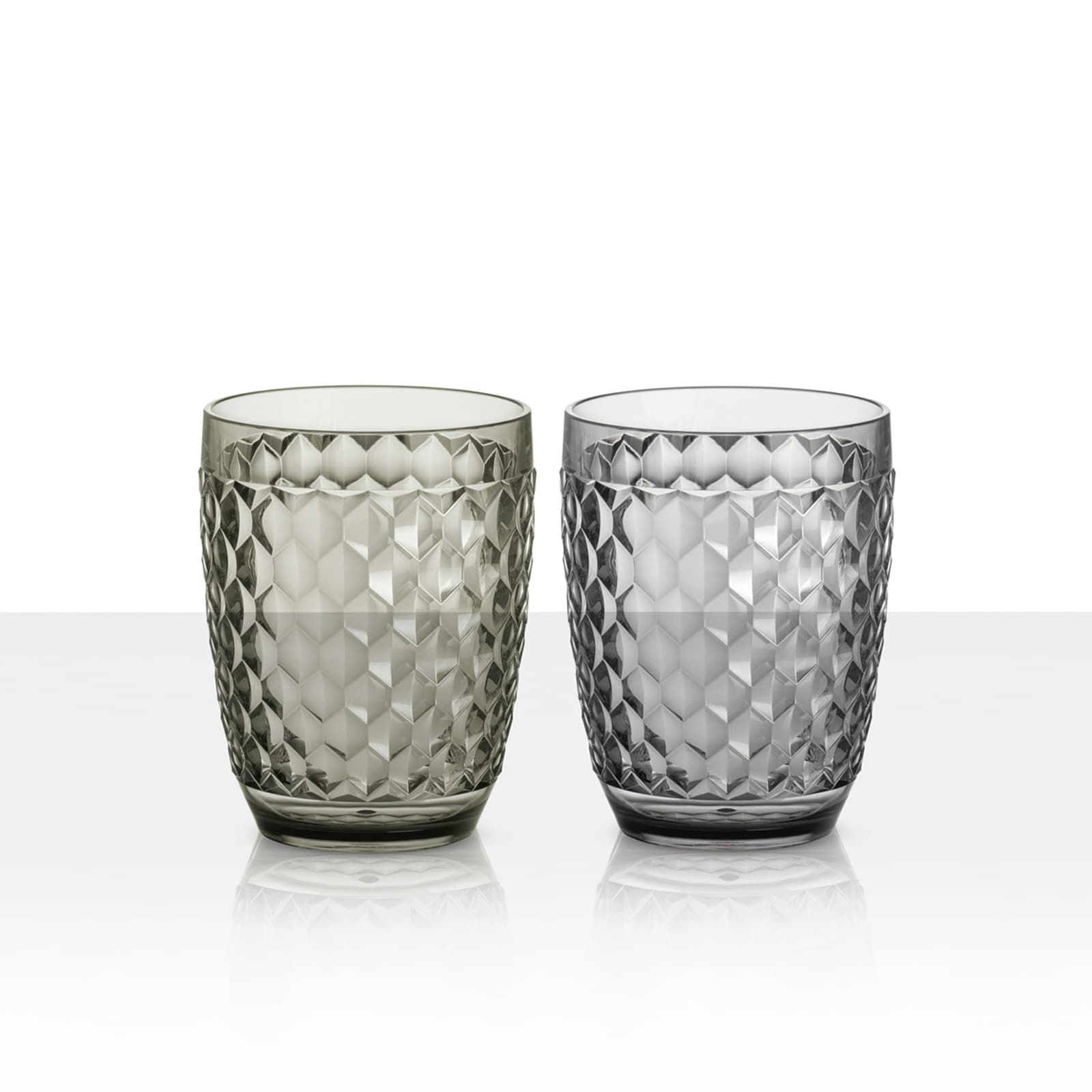 BRUNNER Camping Gl&auml;ser 2er Set Coralux Reise Trinkglas Wasser Wein Glas 350 ml Farbe: Gr&uuml;n 