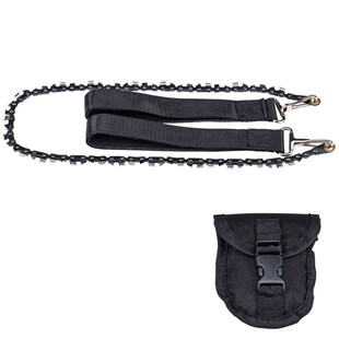 HERBERTZ Handkettensäge Outdoor Holzsäge Camping Handsäge Bushcraft Ast Säge 