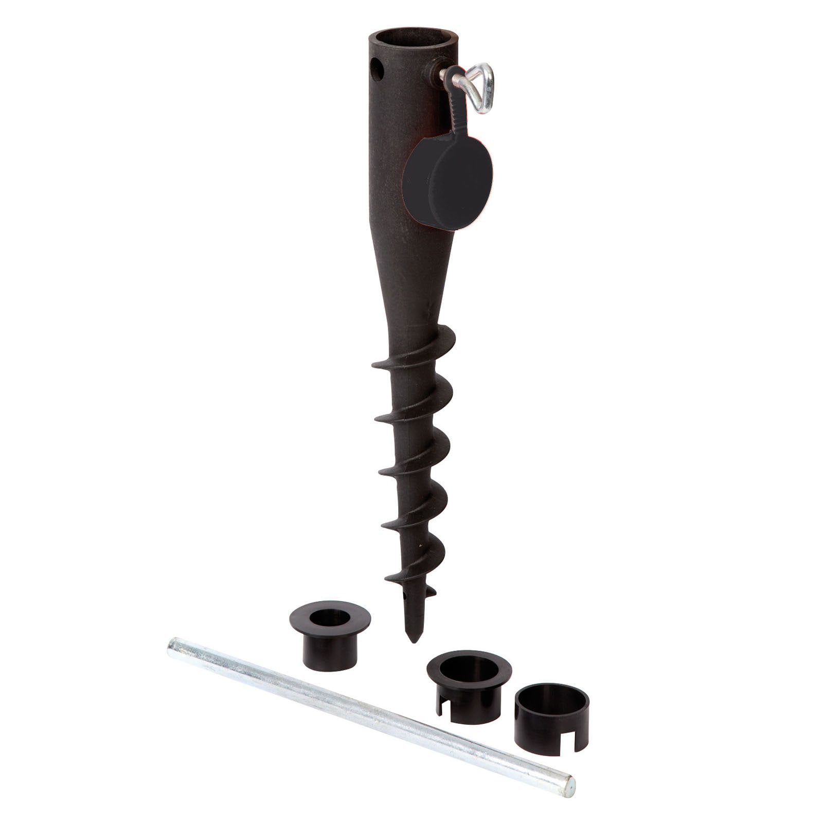 Bodenh&uuml;lse Bodeneinsteckh&uuml;lse Bodend&uuml;bel Erdspie&szlig; Rasendorn Sonnenschirm 