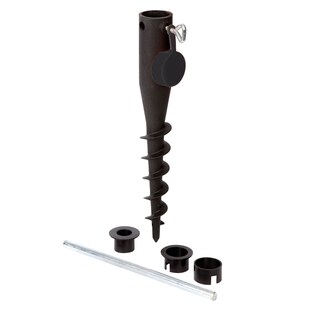 Bodenhülse Bodeneinsteckhülse Bodendübel Erdspieß Rasendorn Sonnenschirm 