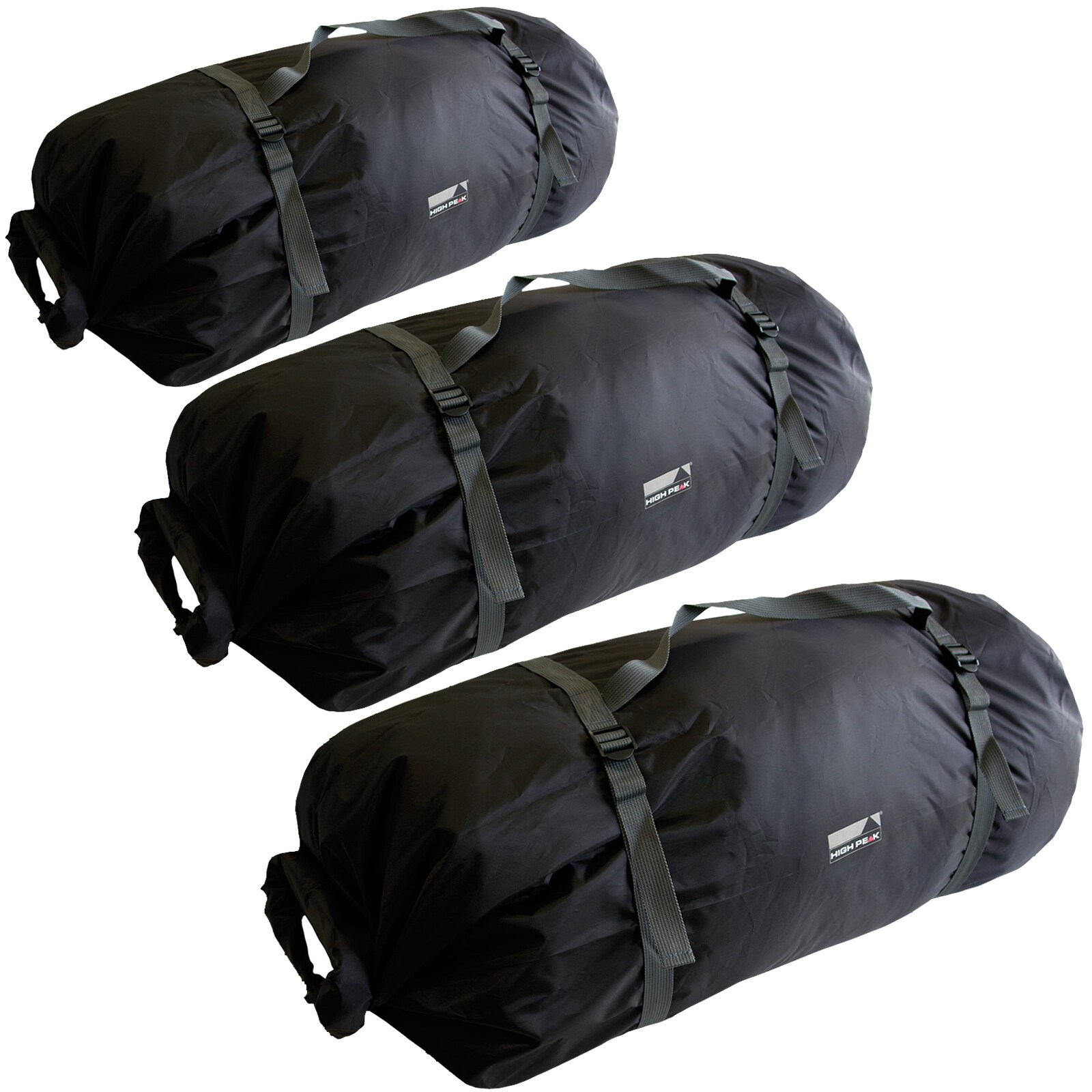 HIGH PEAK Universal Zelt Pack Tasche - Kompressions Aufbewahrung Schutz Camping Gr&ouml;&szlig;e: 5-6 Personen-Zelte 