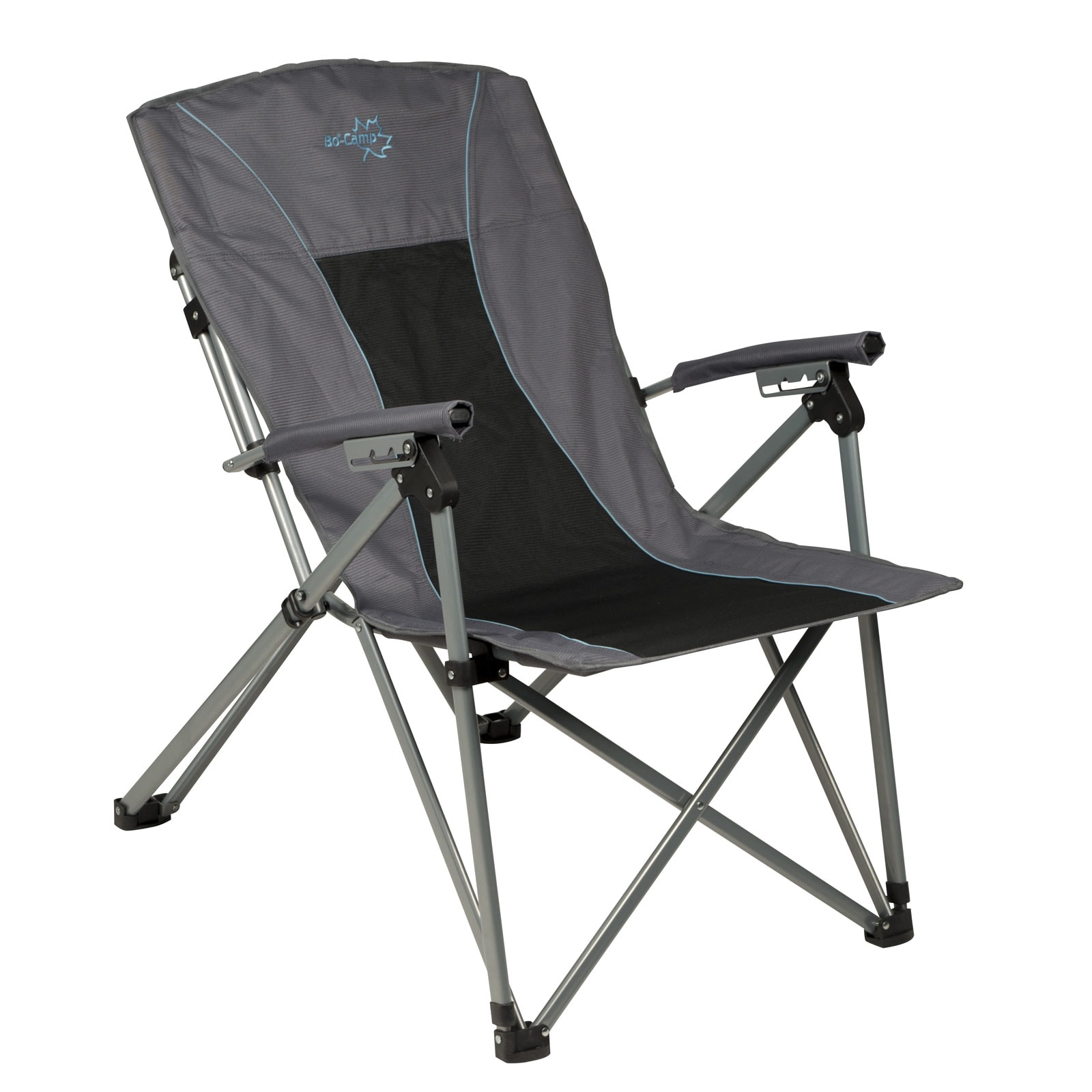 BO-CAMP Deluxe King Plus Campingstuhl Klapp Stuhl Angeln Falt Sessel verstellbar 