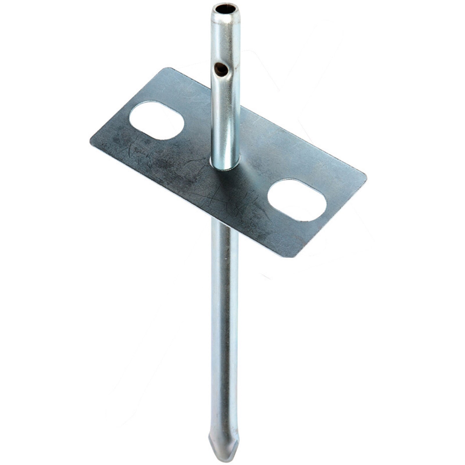 BO-CAMP 4er Set Sand Hering Platte f&uuml;r Windschutz Strand Bodenplatte Bodenanker 