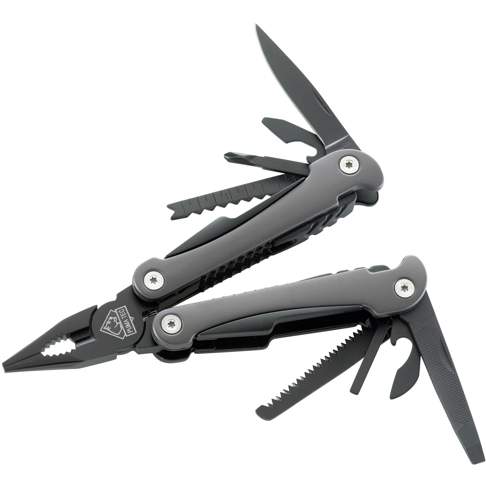 PUMORI Multitool Multifunktionswerkzeug Taschenmesser Werkzeug Nylon Etui 