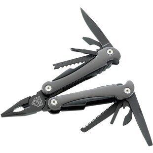 PUMORI Multitool Multifunktionswerkzeug Taschenmesser Werkzeug Nylon Etui 