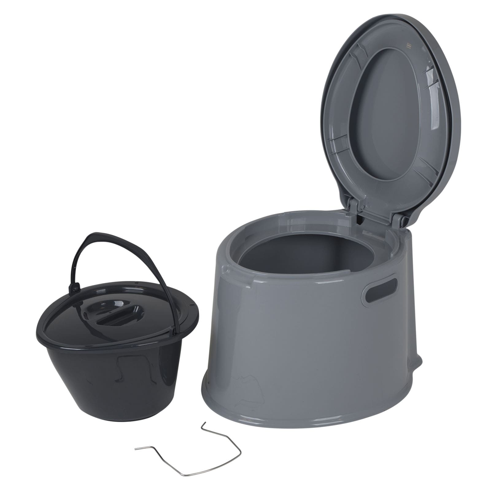 BO-CAMP Campingtoilette - Kompost Eimer Toilette Reise Camping WC Mobil Bau Klo 
