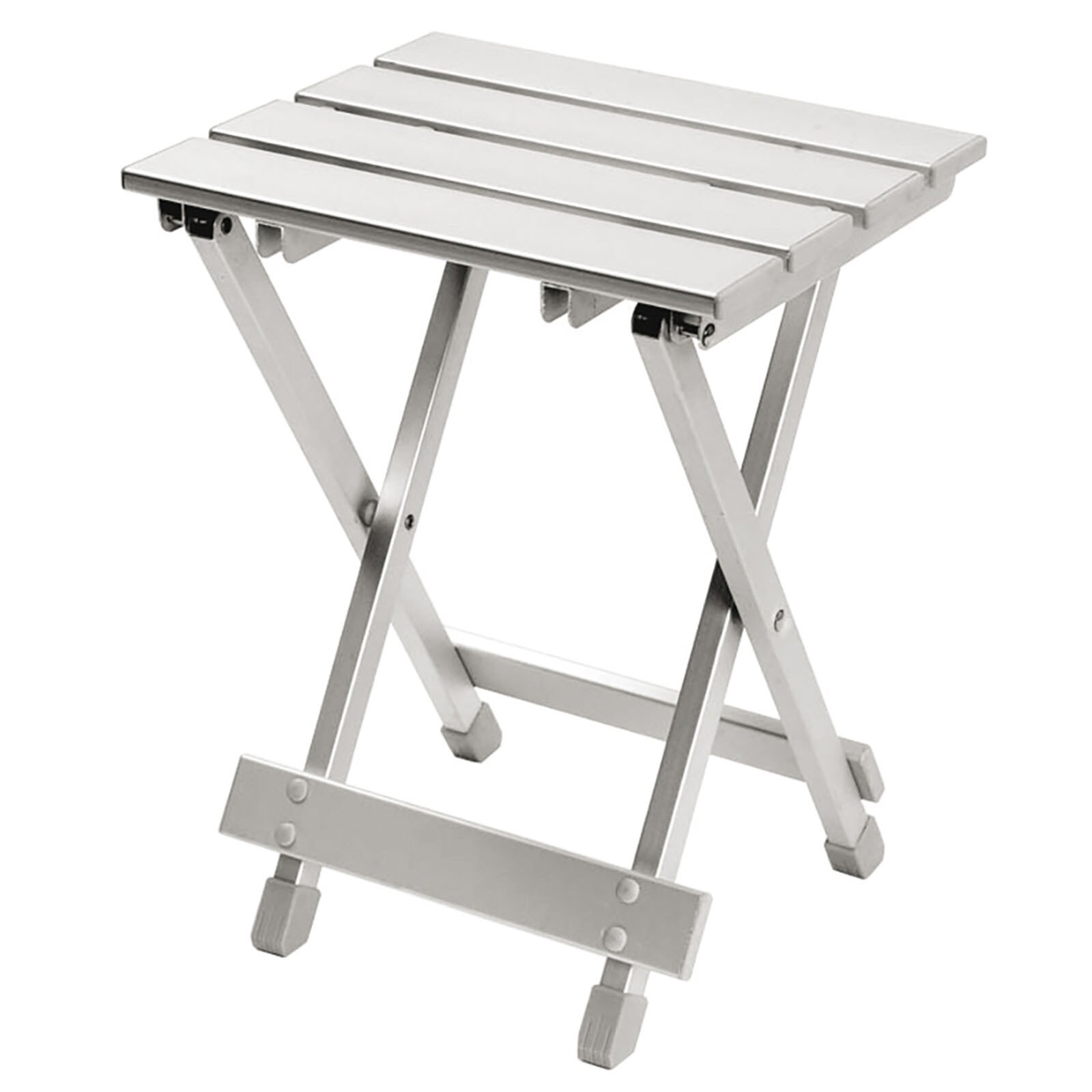 BO-CAMP Mini Alu Klapphocker Camping Tisch Angel Hocker Falthocker Sitz klappbar