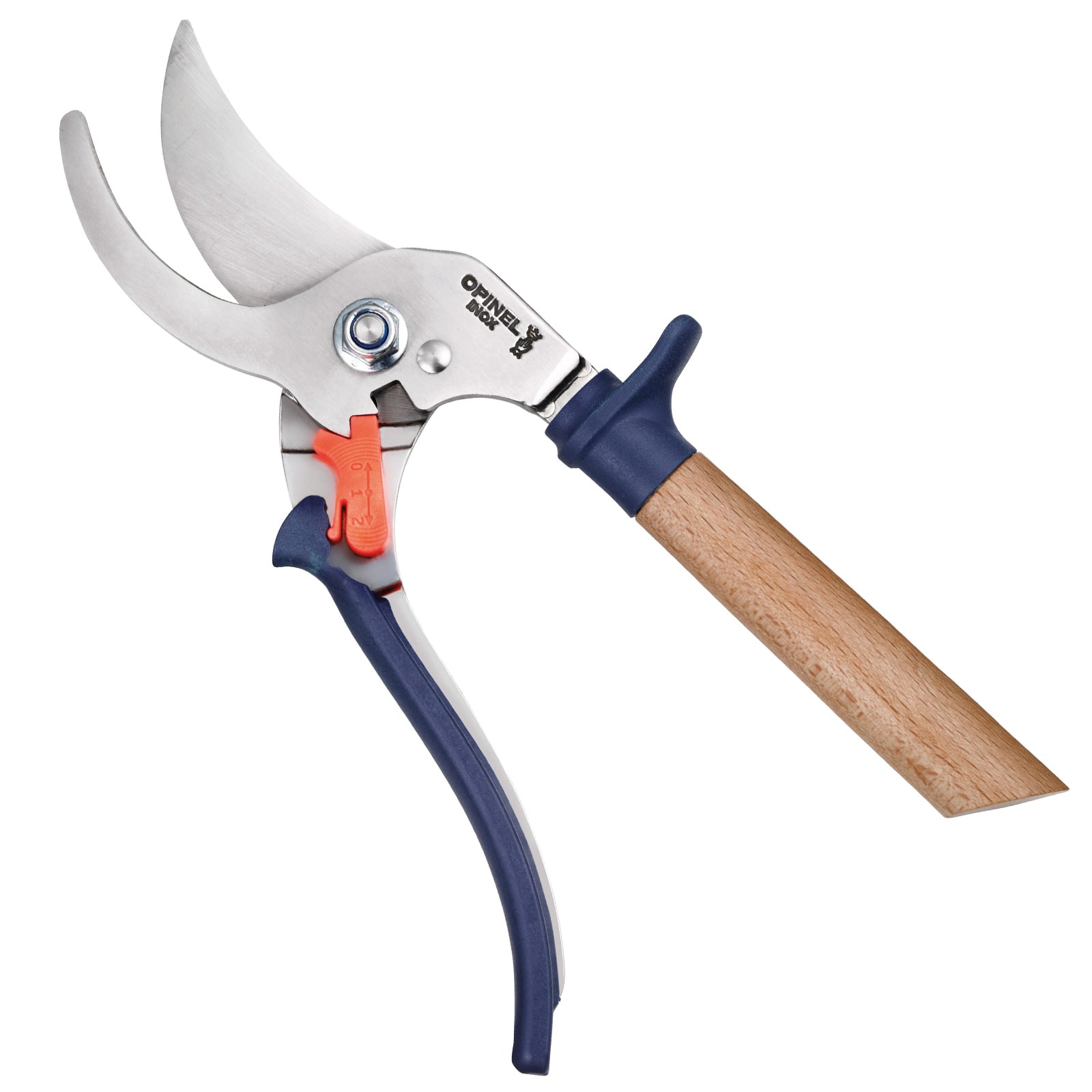 OPINEL Gartenschere Comfort - Strauchschere Rosen Blumen Schere Obst Ast Schere 