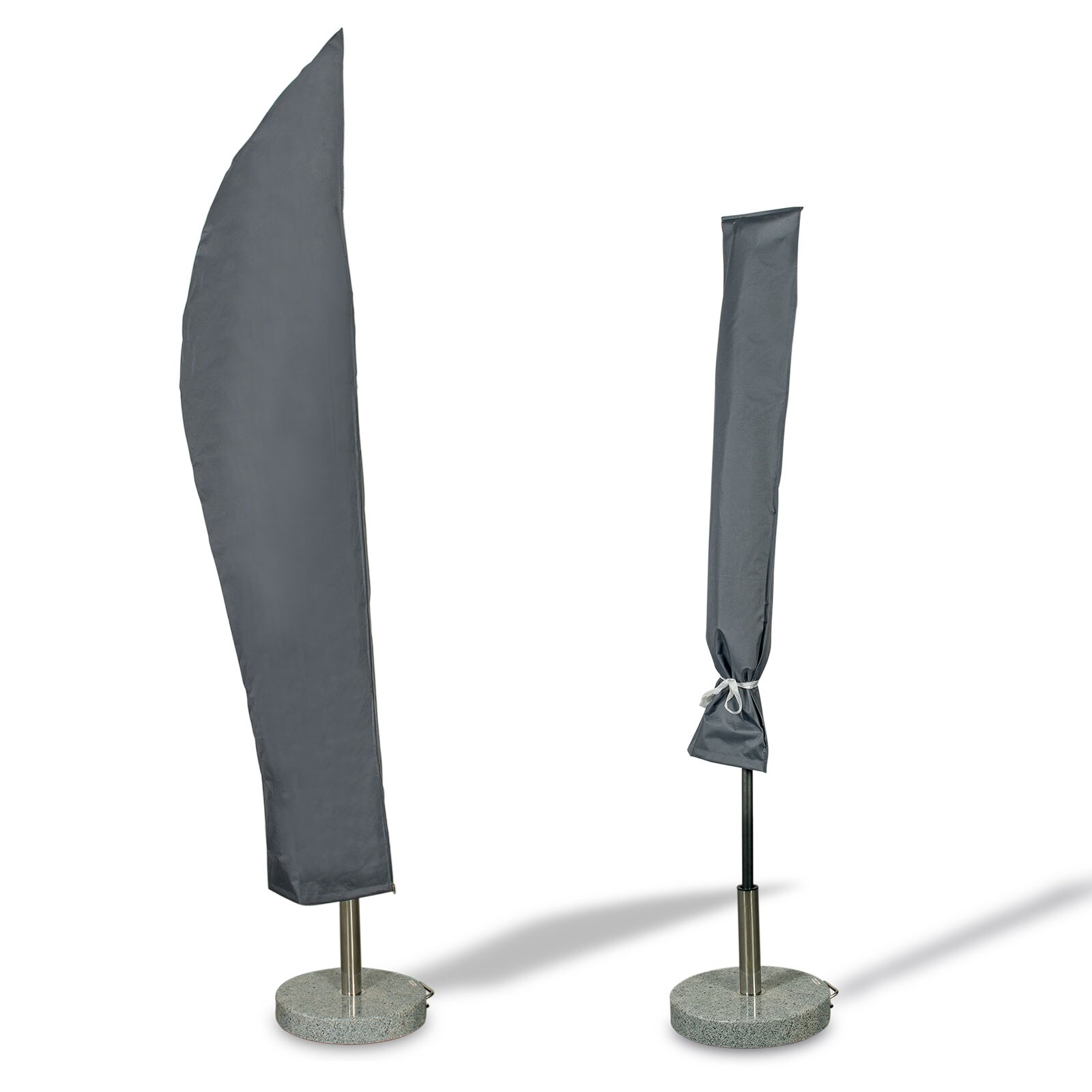 WEHNCKE Party Garten Schirm Schutzh&uuml;lle Sonnen Schirm H&uuml;lle Haube Abdeckung 420D Variante: F&uuml;r Garten Party Schirm &Oslash; 200-410 cm 