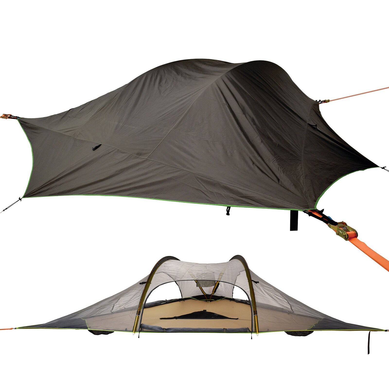 TENTSILE Baumzelt Safari Stingray 3.0 Trekking 2-3 Personen Flug Zelt H&auml;ngematte 