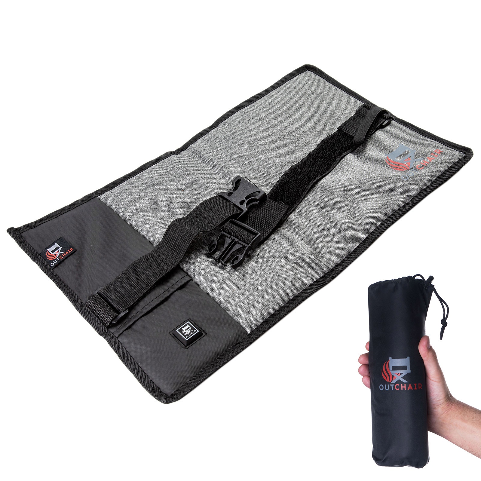 OUTCHAIR Sitz Heizkissen Heat Pad Pro Thermo Kissen Stadion Angeln Beheizt Akku 