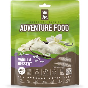 ADVENTURE FOOD Vanilla Desert Outdoor Mahlzeit Trekking Essen Not Ration Nahrung 