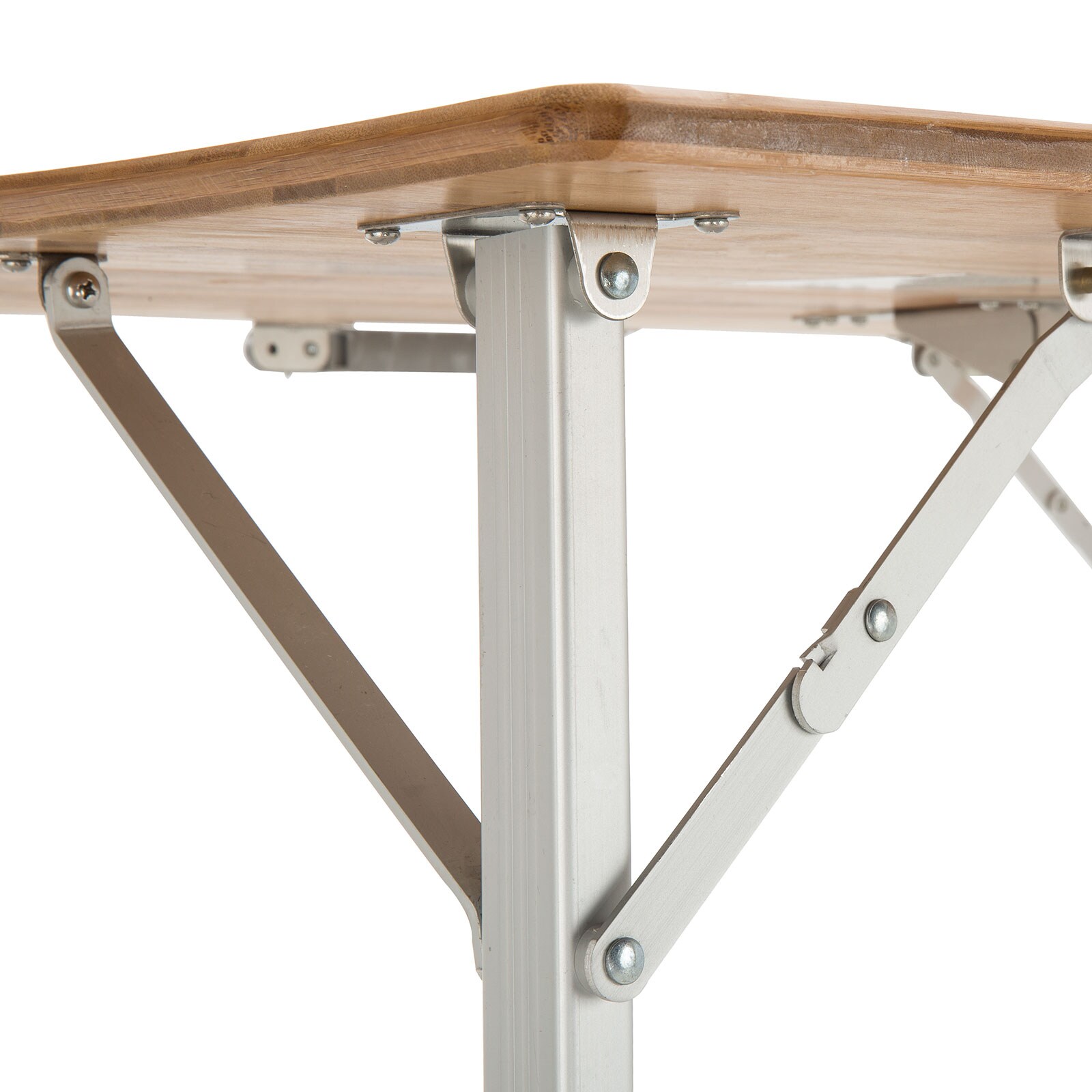 KINGCAMP Bambus Camping Falt Tisch Garten Klapptisch Alu Holz 3Hhen  Verstellbar bei Marktkauf online bestellen