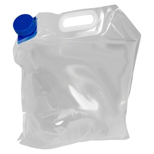 BO-CAMP Faltkanister Trinkblase Camping Wasser Sack Kanister Behälter Faltbar Variante: 10 Liter 