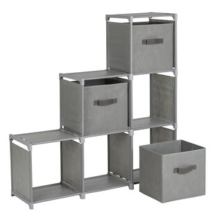 BO-CAMP Faltschrank XL Campingschrank Stoff Schrank Schubladen Garderobe Faltbar 