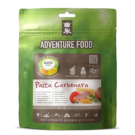 ADVENTURE FOOD Pasta Carbonara Outdoor Mahlzeit Trekking Essen Not Nahrung 