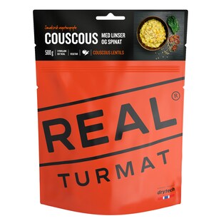 REAL TURMAT Couscous Trekking Mahlzeit Outdoor Essen Ration Nahrung Vegetarisch 