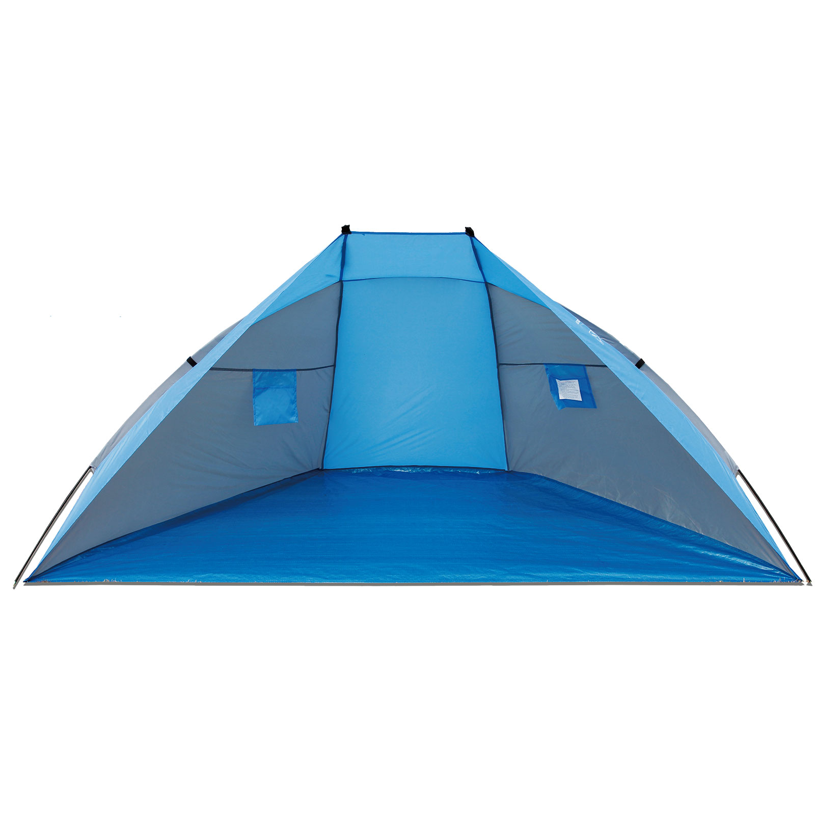 EXPLORER Strandmuschel Sonnenschutz - Strand Wind Schutz Kinder Spiel Zelt UV 80 