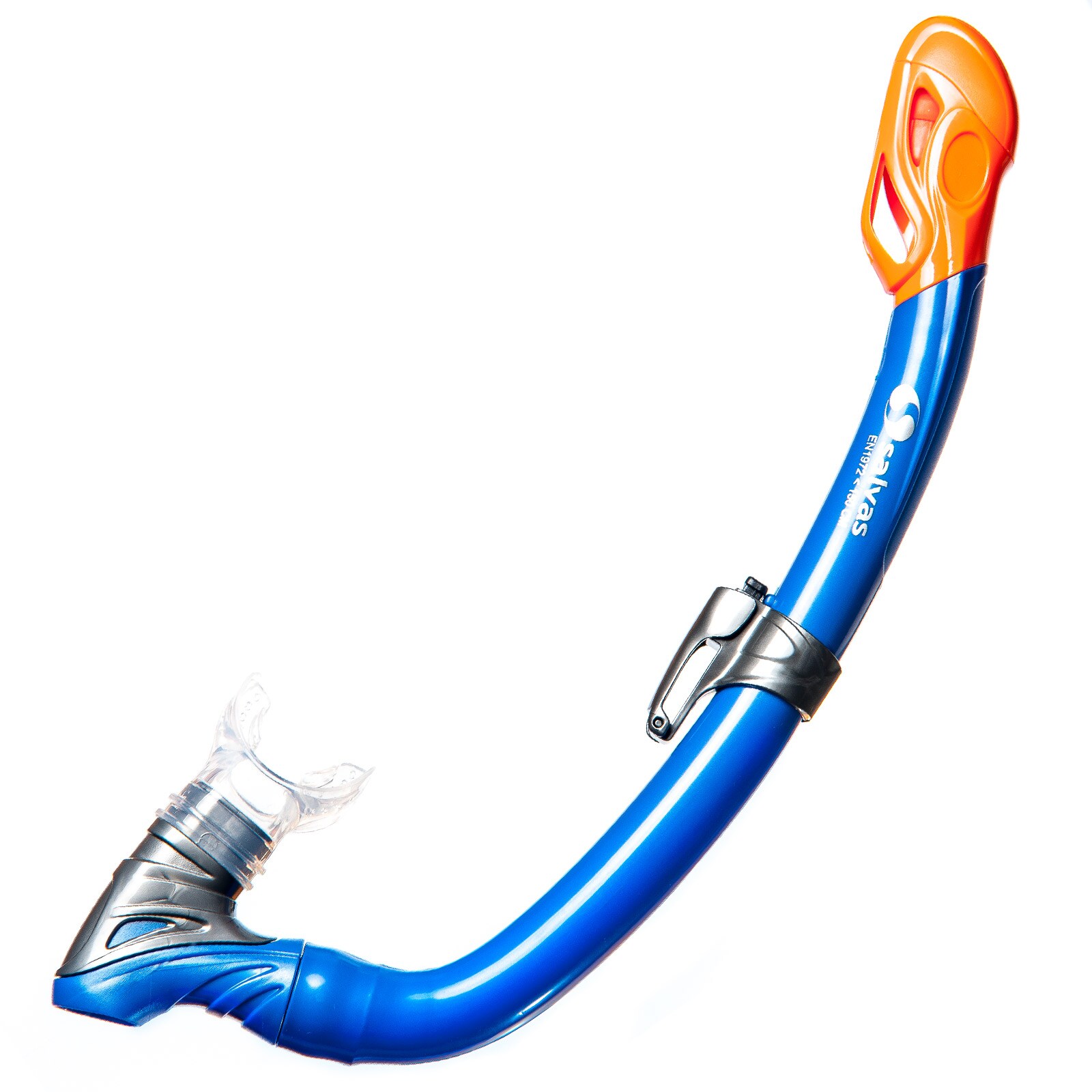 SALVAS Kinder Tauch Schnorchel Master Spritzschutz Silikon Ausblasventil DryTop 