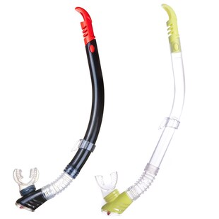 SALVAS Falt Schnorchel Splash Sr Spritzschutz Silikon Ausblasventil Erwachsene Farbe: gelb 