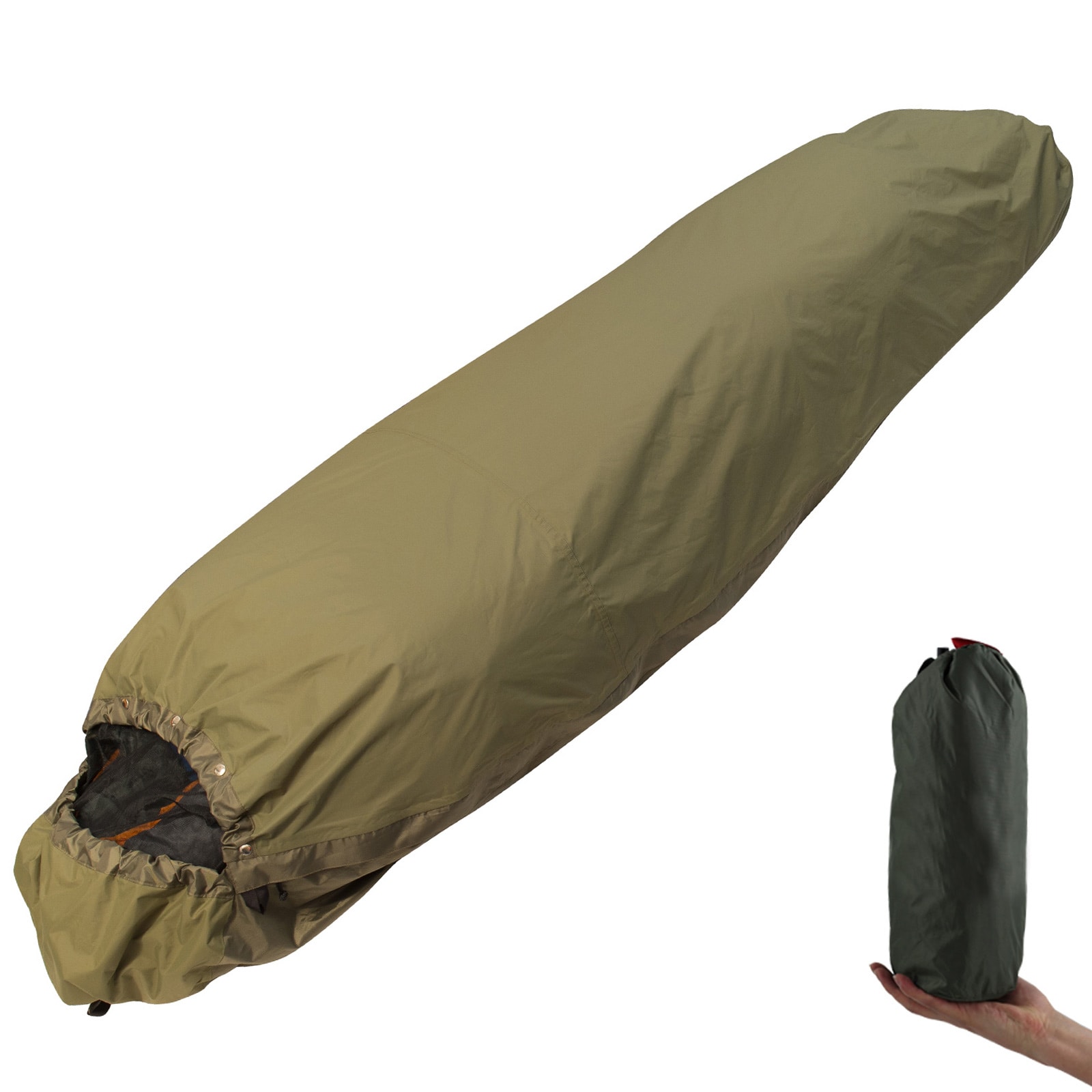 YATE Biwaksack F&uuml;r Schlafsack & Isomatte H&uuml;lle Bivy Bivi Bag &Uuml;berzug Decke Tarp 
